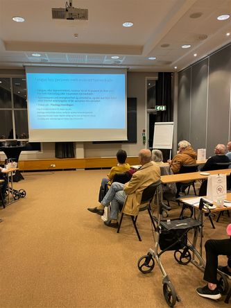Åpent møte 15. mars i Ålesund i regi av NFS Ålesund og Omegn. Det møtte om lag 50 personer denne kvelden.